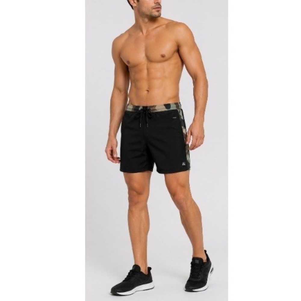 Quicksilver Men's Black Surfsilk Arch 19" Mid Length Board Shorts Size 34 NWT